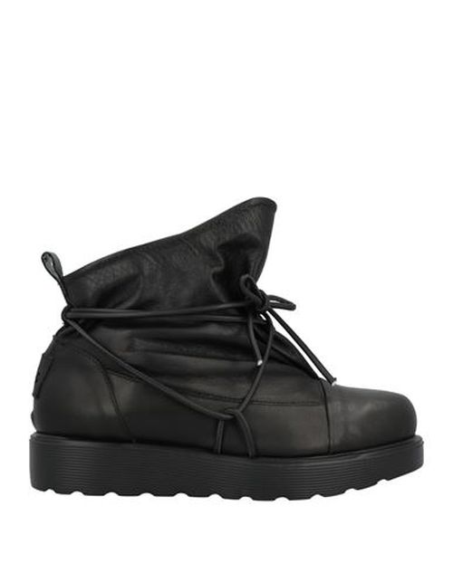 Woman Ankle boots Black Size 4 Leather