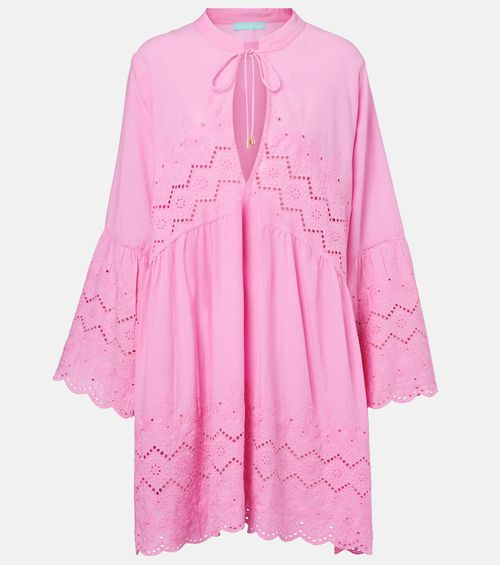 Sebenna embroidered cotton kaftan