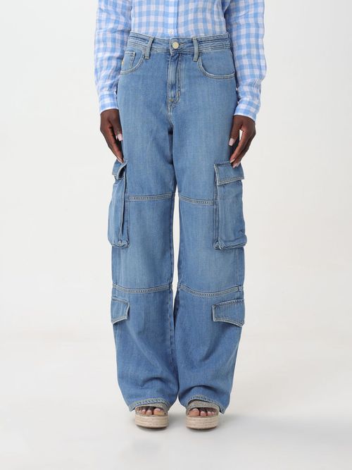 Pants Woman color Denim