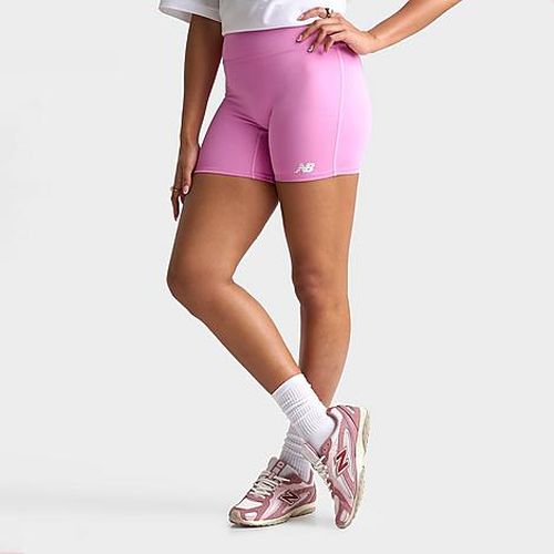Women's Accelerate Biker Shorts in Raspberry