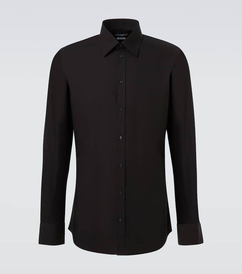 Cotton poplin shirt