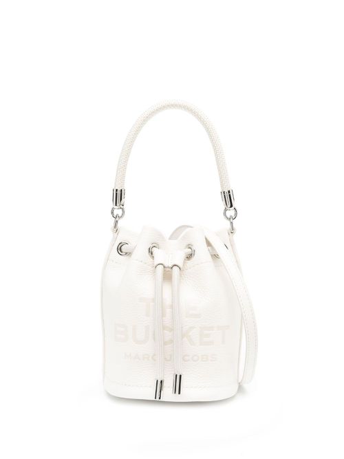 The Leather bucket bag - Neutrals