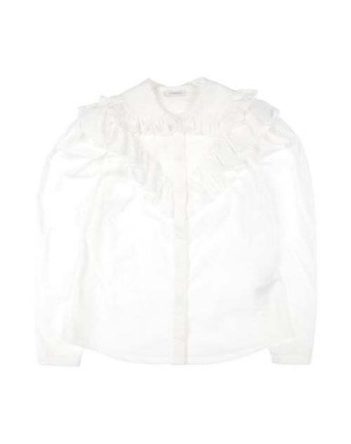 Kid Girl Shirt White Size 6 Cotton