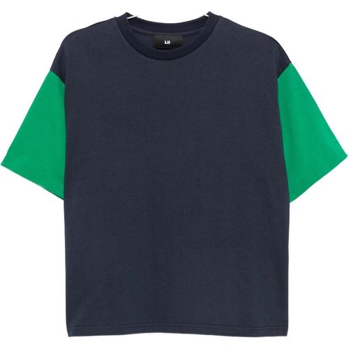 Lii Contrast Sleeve T Shirt