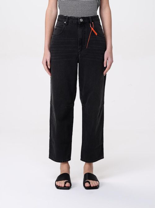 Jeans Woman color Black