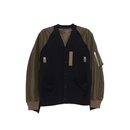 Buttoned Panelled Jacket