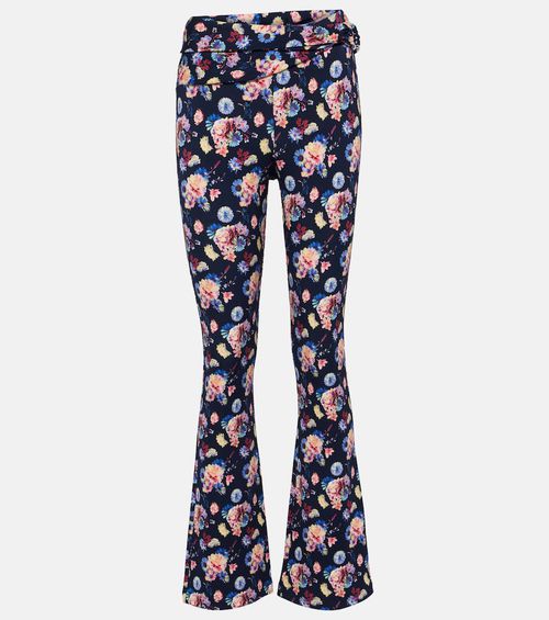 Rabanne Floral high-rise pants