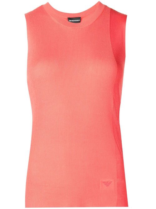 Ribbed tank top - Pink