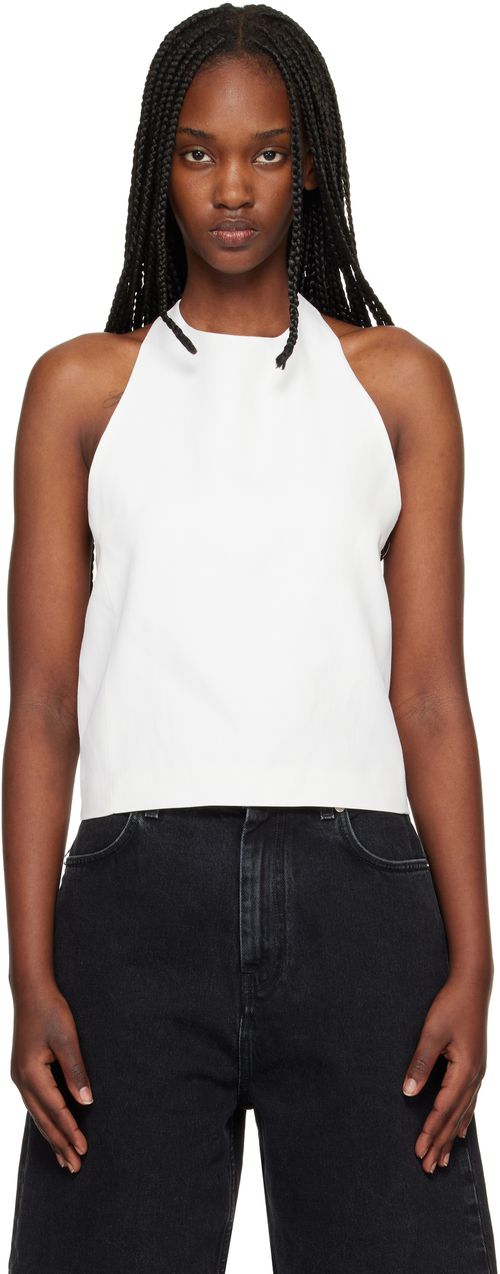 White Sami Halter Blouse