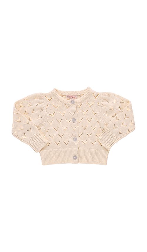 Pink Chicken Connie Sweater in Ivory. 2. Also