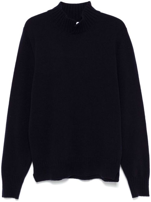 Roll-neck sweater - Blue