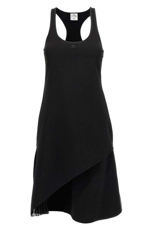 'Infinty Pleats A-Line' Dress