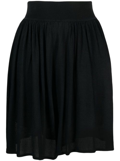 Lightweight knitted shorts - Black