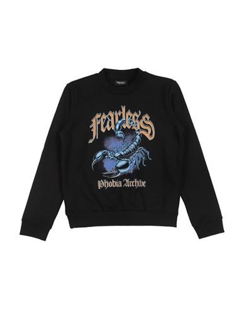 Kid Boy Sweatshirt Black Size 12 Cotton