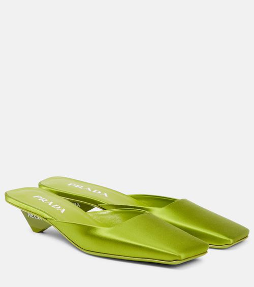 Prada Satin mules