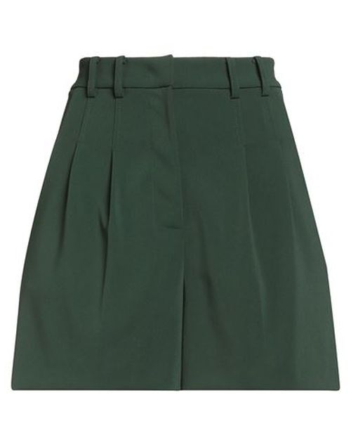 Woman Shorts & Bermuda Shorts Dark green Size 8 Polyester, Elastane