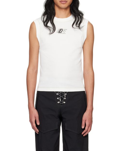 DLE Muscle organic-cotton tank top