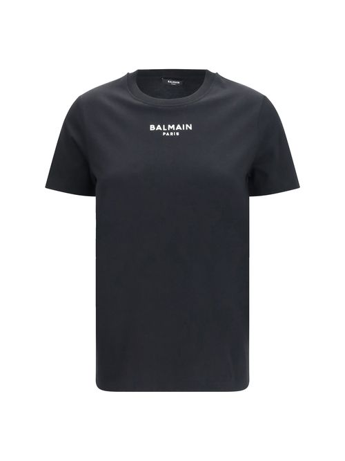 Logo-Print Cotton T-Shirt — Black