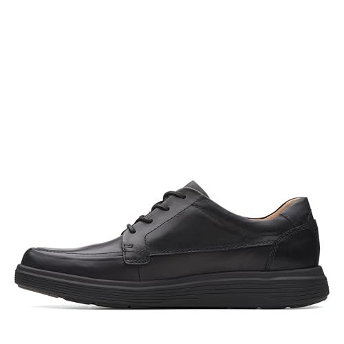 CLARKS Men's Un Abode Ease Casual Leather Lace Up Shoes