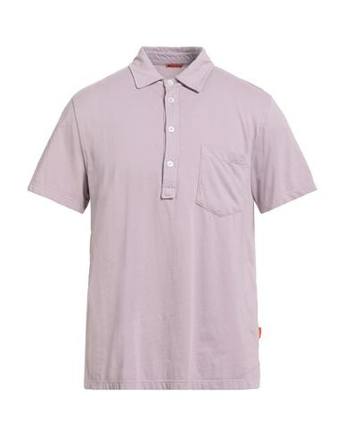Man Polo shirt Lilac Size L Cotton