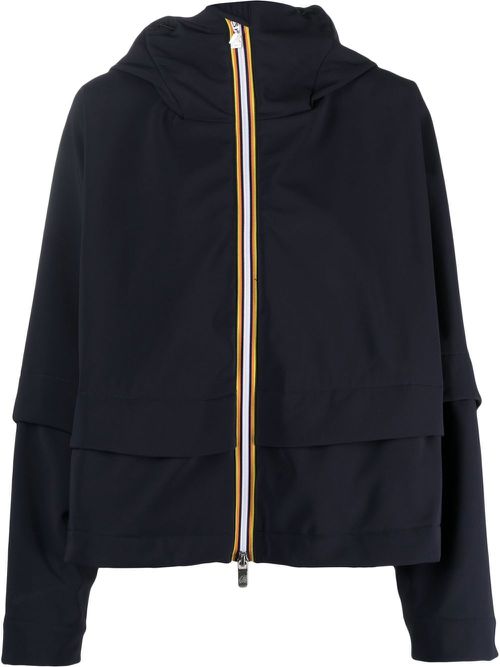 Cropeyl lightweight hooded jacket - Blue