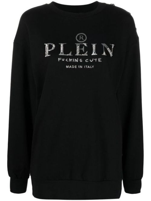 Logo-print crew-neck sweatshirt