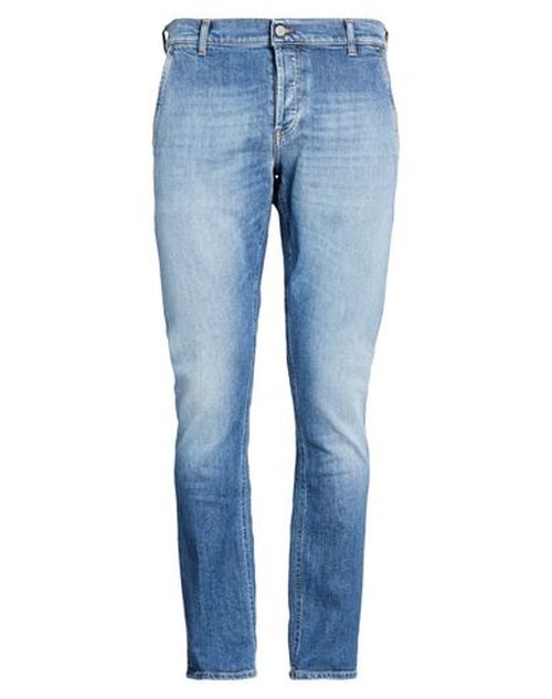 Man Jeans Blue Size 34 Organic cotton, Elastane