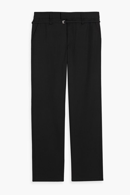 JACQUEMUS - Disgreghi belted wool pants - Black - IT 52