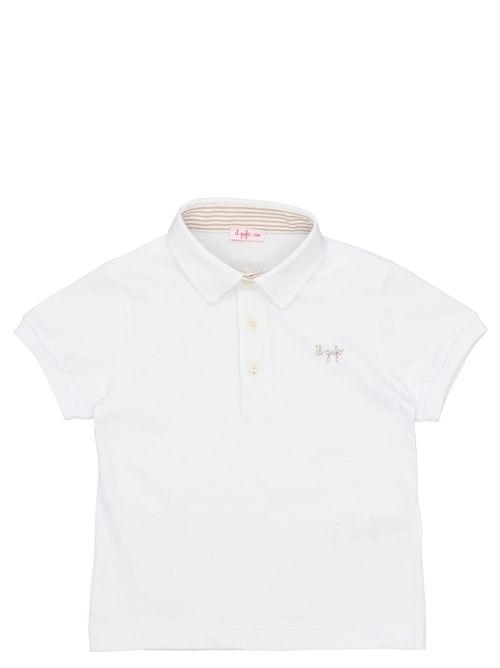 Embroidered Logo Polo Shirt