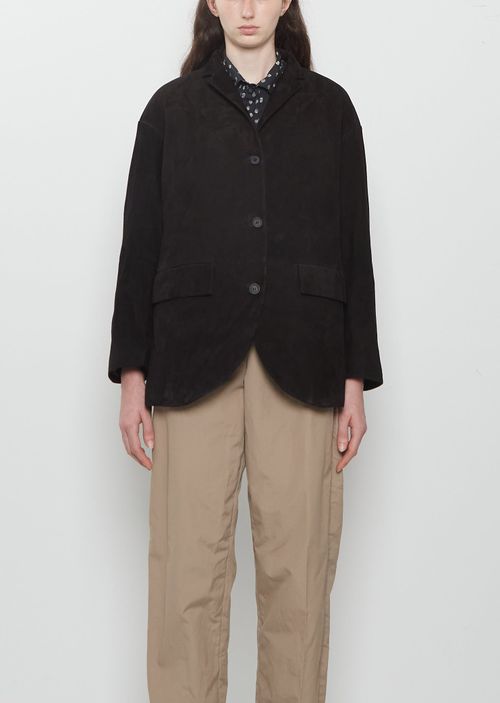 Bergfabel Bella Suede Jacket Black