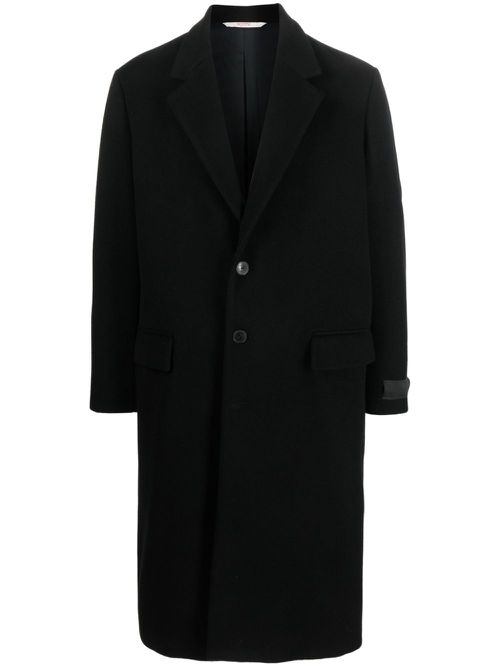 Single-breasted coat - Black