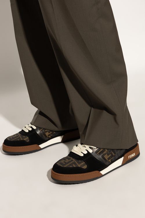 Sneakers With Logo, Men's, Black