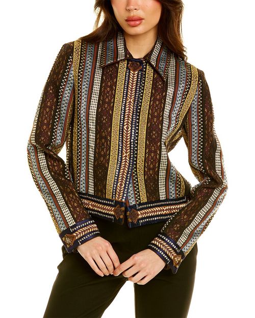 Silk-Blend Jacket