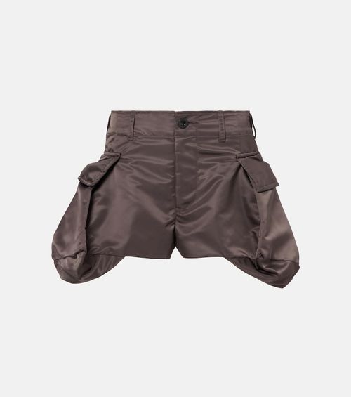 Technical twill cargo shorts