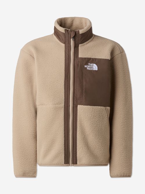 Boys Yumiori Full Zip Jacket in Beige L (12 Years) By Childsplay Clothing