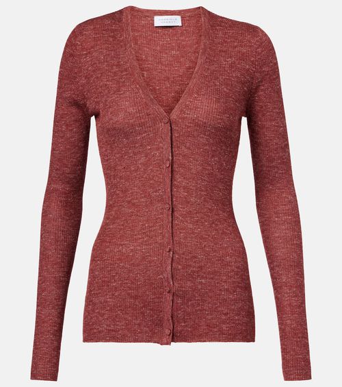 Aiste cashmere, silk, and hemp cardigan