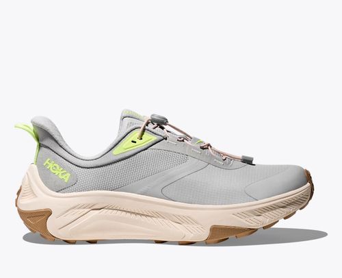HOKA Women's Transport 2 Shoes in Cosmic Grey/Neon Yuzu