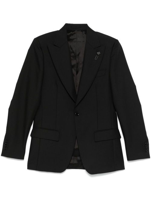 Single-breasted blazer - Black