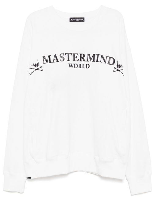 Logo print sweatshirt - White