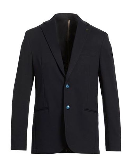 Man Blazer Midnight blue Size 42 Viscose, Polyamide, Elastane