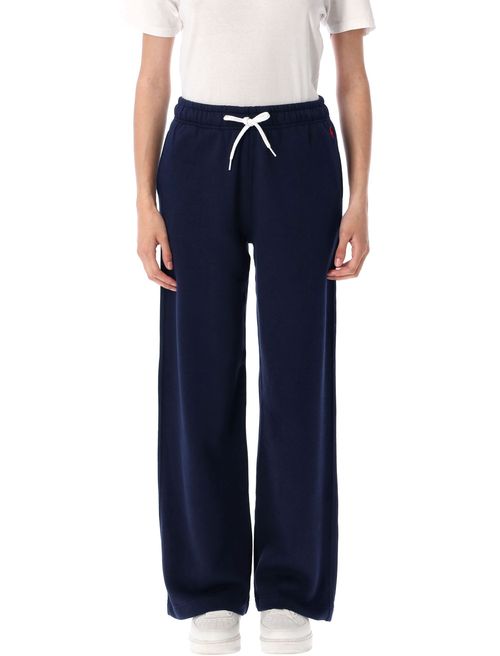 Mid-Rise Relaxed Fit Track Pants
