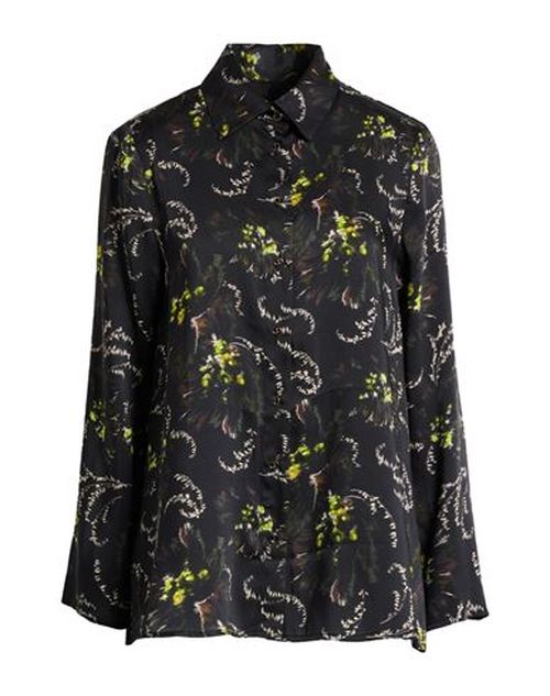 Woman Shirt Black Size M Polyester