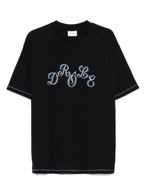 Logo-print T-shirt - Black