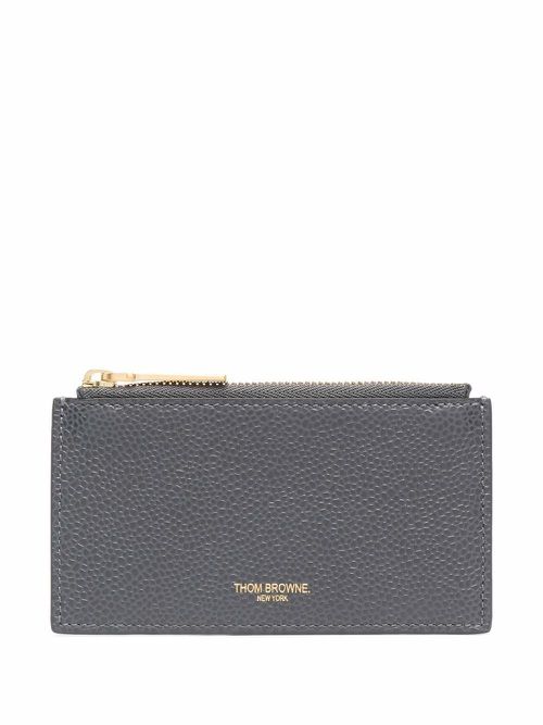 RWB stripe compact wallet - 025 DARK GREY