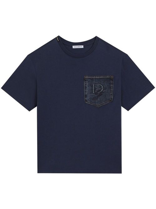 Printed T-shirt - Blue