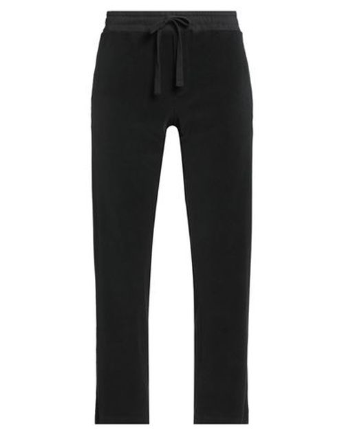Man Pants Black Size M Cotton