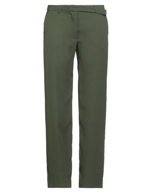 Woman Pants Military green Size 6 Viscose, Elastane