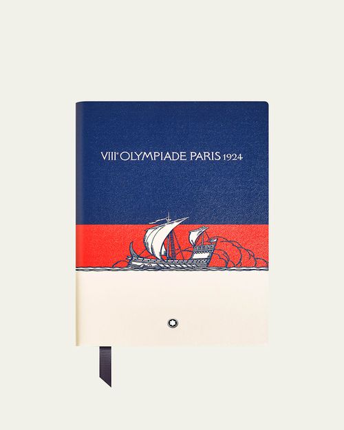 Fine Stationary Leather Notebook #146, Olympic Heritage Paris