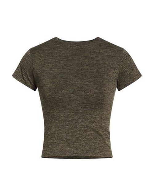 Woman Top Khaki Size 1 Polyester, Polyamide, Elastane