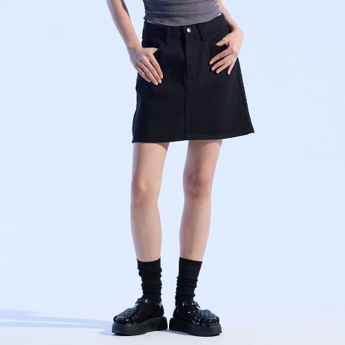 Cotton Mini Skirt 